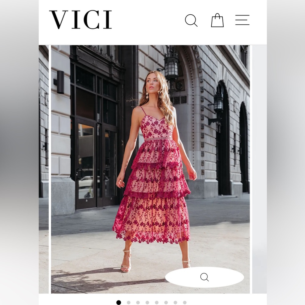 NWT Midi Vici Dress